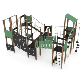 Žaidimų aikštelė Vinci Play Wooden WD1413 - Žalia