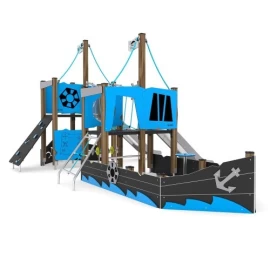 Žaidimų aikštelė Vinci Play Wooden WD1415 - Kelių spalvų