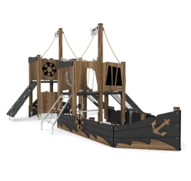 Žaidimų aikštelė Vinci Play Wooden WD1415 - Ruda