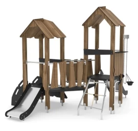 Žaidimų aikštelė Vinci Play Wooden WD1436 - Ruda