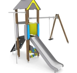 Žaidimų aikštelė Vinci Play Wooden WD1438 - Kelių spalvų