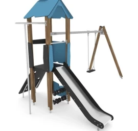 Žaidimų aikštelė Vinci Play Wooden WD1438 - Mėlyna