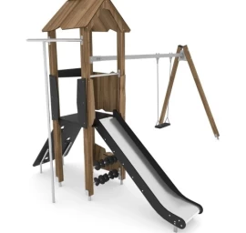 Žaidimų aikštelė Vinci Play Wooden WD1438 - Ruda