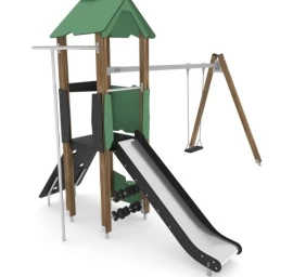 Žaidimų aikštelė Vinci Play Wooden WD1438 - Žalia