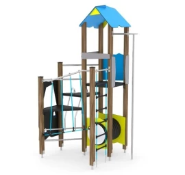 Žaidimų aikštelė Vinci Play Wooden WD1449 - Kelių spalvų