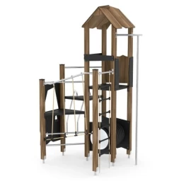 Žaidimų aikštelė Vinci Play Wooden WD1449 - Ruda