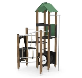 Žaidimų aikštelė Vinci Play Wooden WD1449 - Žalia