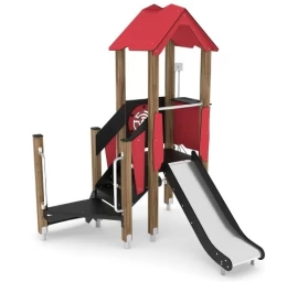 Žaidimų aikštelė Vinci Play Wooden WD1501 - Raudona