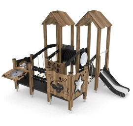 Žaidimų aikštelė Vinci Play Wooden WD1503 - Ruda