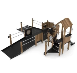 Žaidimų aikštelė Vinci Play Wooden WD1505 - Ruda