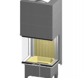 Židinio kapsulė Spartherm Arte 3RL-60h-4S su pakeliamomis durelėmis, 13kW